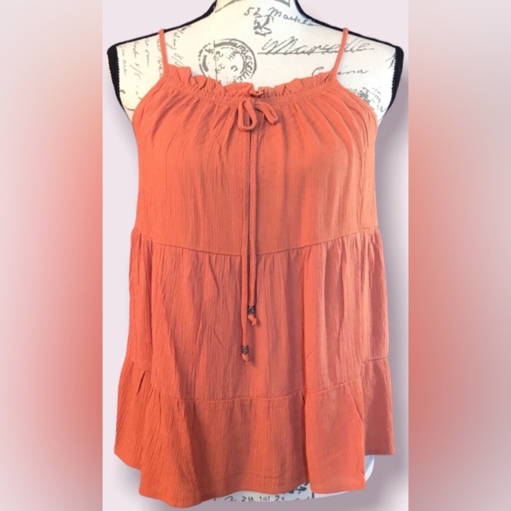 Hippie Rose Tank Top, Size Small (juniors)